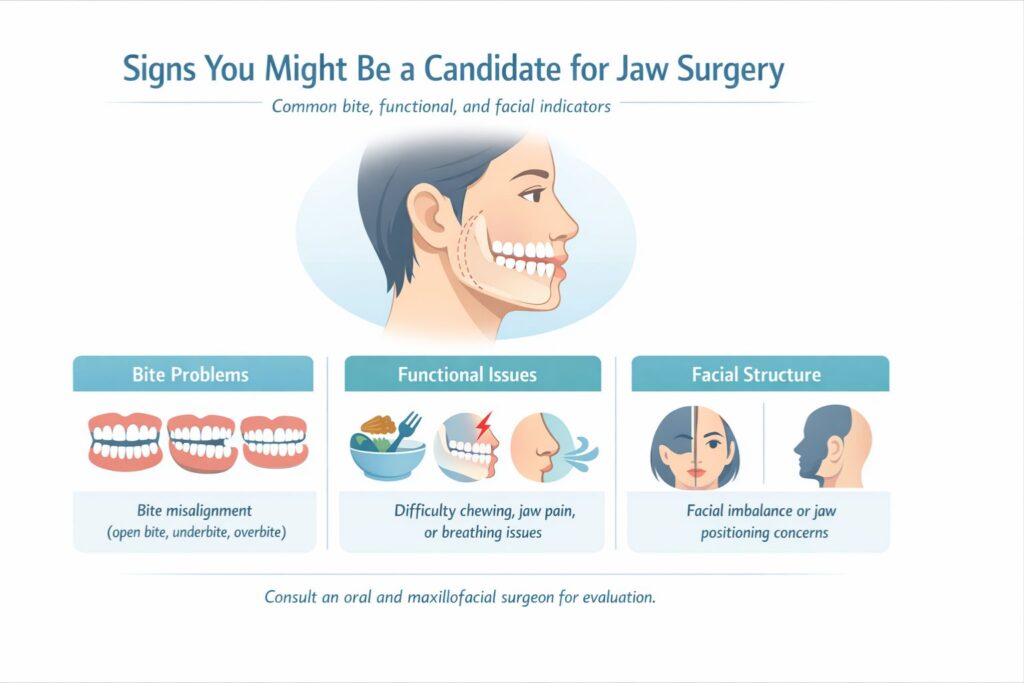 signs of a corrective jaw surgery candidate